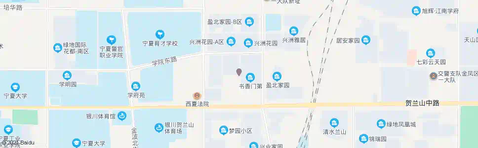 银川西花园北巷_公交站地图_银川公交_妙搜公交查询2025