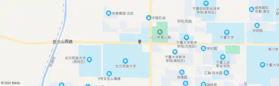 银川宁夏人民警察学校_公交站地图_银川公交_妙搜公交查询2025