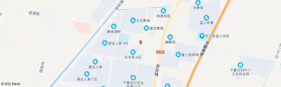 银川望远镇中央大道望通路口_公交站地图_银川公交_妙搜公交查询2025