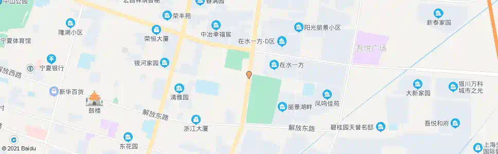 银川锦江之星_公交站地图_银川公交_妙搜公交查询2025