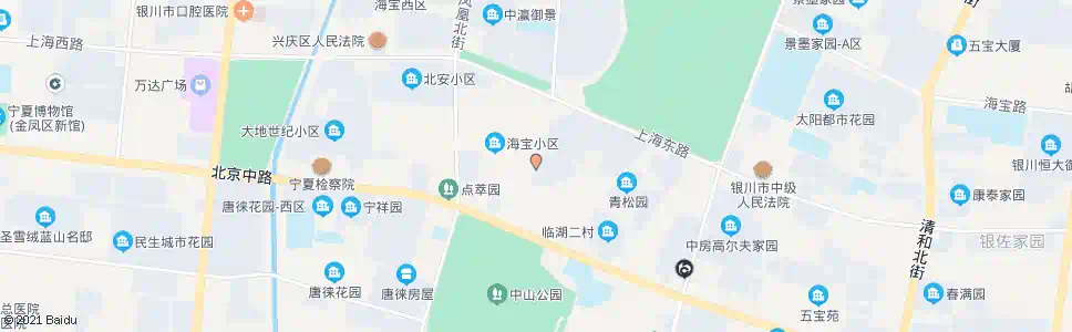 银川海宝东站_公交站地图_银川公交_妙搜公交查询2025