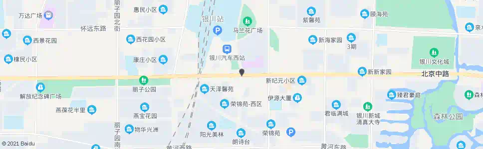 银川立交桥_公交站地图_银川公交_妙搜公交查询2025