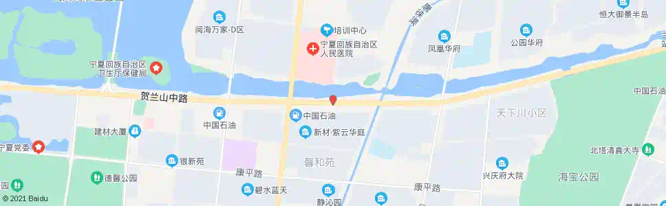 银川贺兰山路正源街口_公交站地图_银川公交_妙搜公交查询2025