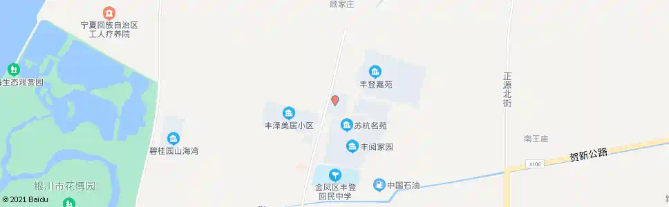 银川丰登市场_公交站地图_银川公交_妙搜公交查询2025