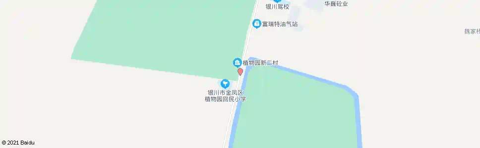 银川广夏路口_公交站地图_银川公交_妙搜公交查询2025