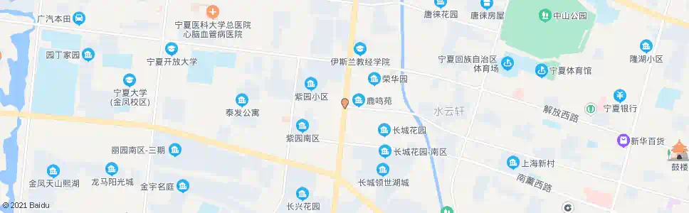 银川B1正源街良田路口站_公交站地图_银川公交_妙搜公交查询2025