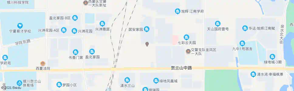 银川居安家园_公交站地图_银川公交_妙搜公交查询2025