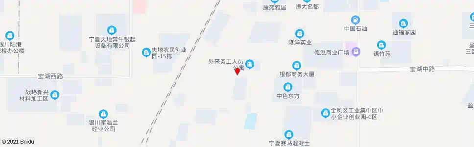 银川新开渠街_公交站地图_银川公交_妙搜公交查询2025
