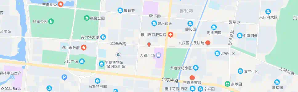 银川逸馨苑_公交站地图_银川公交_妙搜公交查询2025