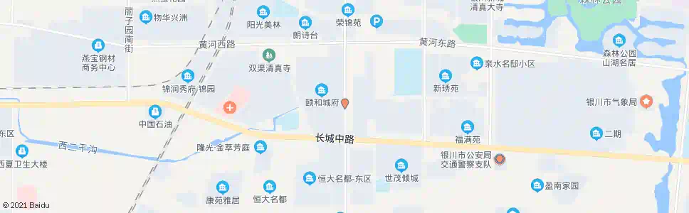 银川通达街满瑞巷口_公交站地图_银川公交_妙搜公交查询2025