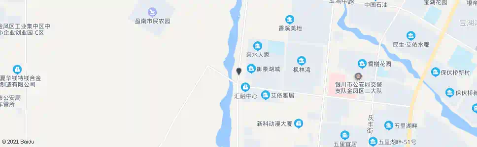 银川亲水街湖畔路口_公交站地图_银川公交_妙搜公交查询2025