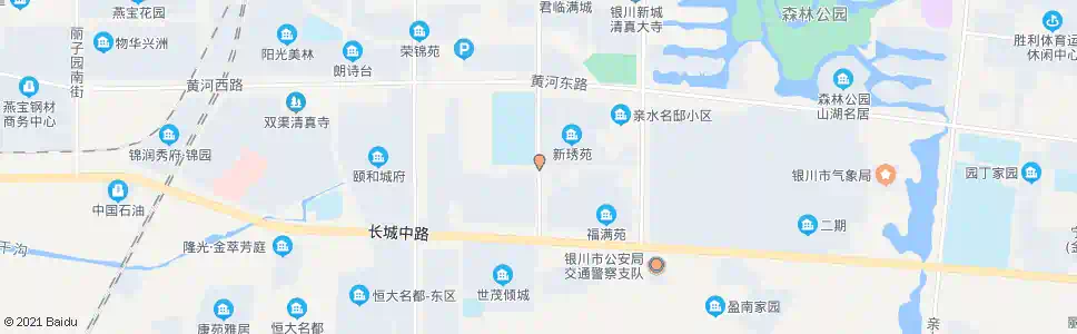 银川福州南街_公交站地图_银川公交_妙搜公交查询2025