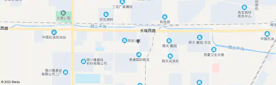 银川经天路诚信街口_公交站地图_银川公交_妙搜公交查询2025