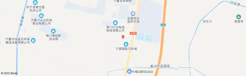 银川鸿曦国际汽车城_公交站地图_银川公交_妙搜公交查询2025