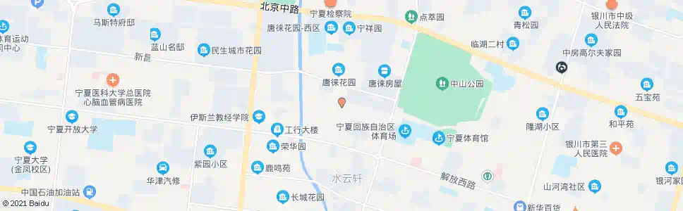 银川西桥巷湖滨街口_公交站地图_银川公交_妙搜公交查询2025
