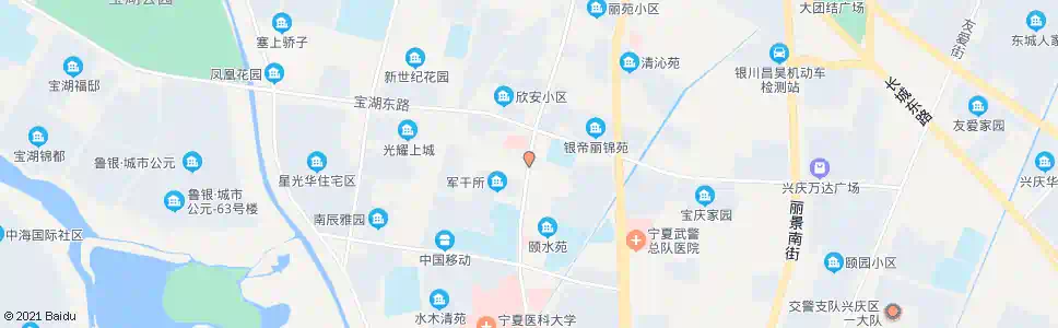 银川胜利街天盛巷口_公交站地图_银川公交_妙搜公交查询2025
