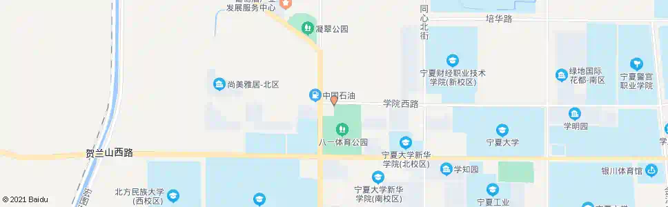银川八一站_公交站地图_银川公交_妙搜公交查询2025