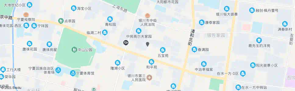银川中房高尔夫_公交站地图_银川公交_妙搜公交查询2025