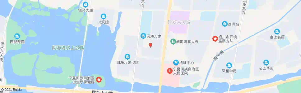 银川阅海万家B区_公交站地图_银川公交_妙搜公交查询2025