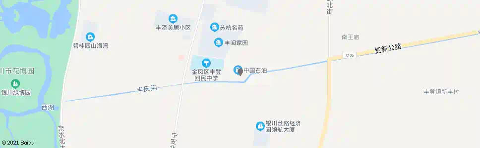 银川丰庆沟桥_公交站地图_银川公交_妙搜公交查询2025