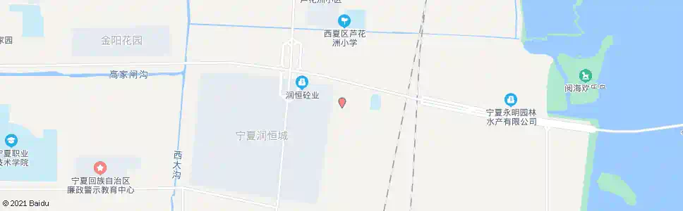 银川顾家桥二队_公交站地图_银川公交_妙搜公交查询2025