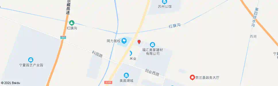 银川机砖厂_公交站地图_银川公交_妙搜公交查询2025