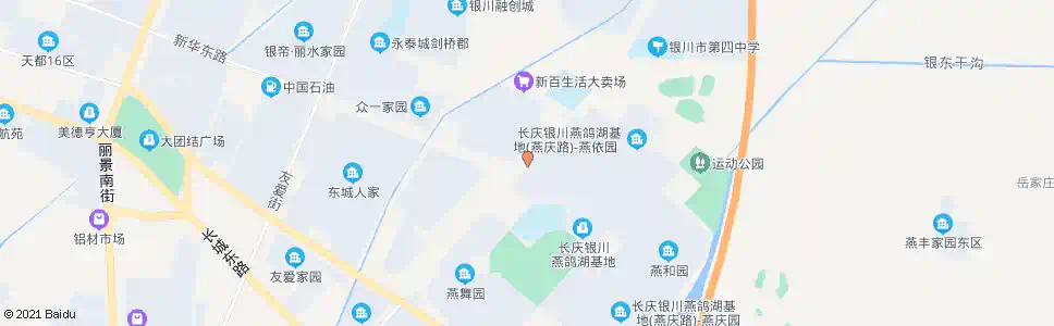 银川二区_公交站地图_银川公交_妙搜公交查询2025