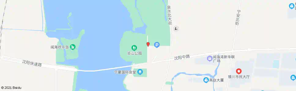 银川览山公园_公交站地图_银川公交_妙搜公交查询2025