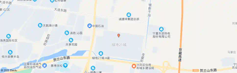 银川德源街兴源路口_公交站地图_银川公交_妙搜公交查询2025
