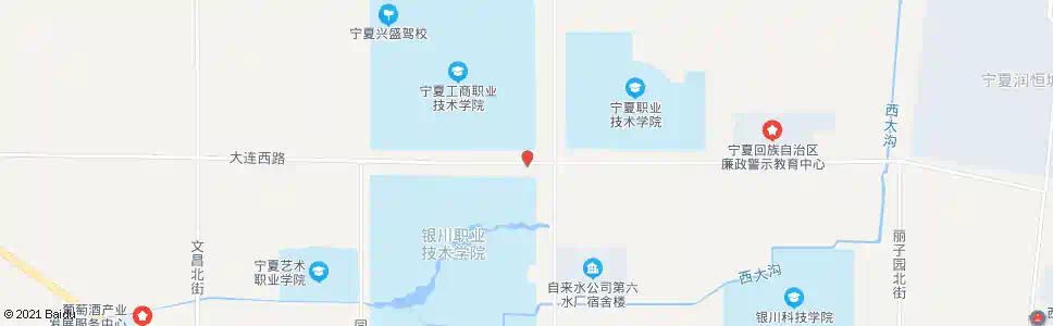 银川大连路文萃街口_公交站地图_银川公交_妙搜公交查询2025