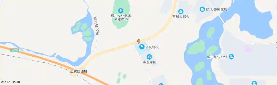 银川公交驾校_公交站地图_银川公交_妙搜公交查询2025