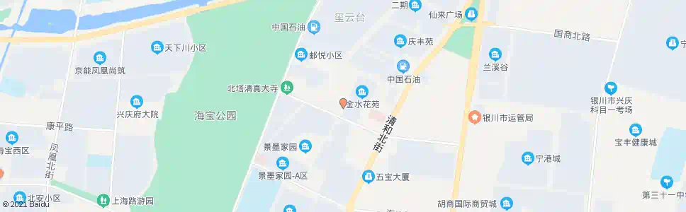 银川双福街北口_公交站地图_银川公交_妙搜公交查询2025