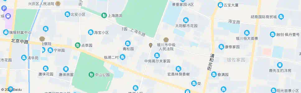 银川北苑小区_公交站地图_银川公交_妙搜公交查询2025