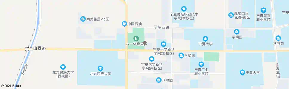 银川爱民巷_公交站地图_银川公交_妙搜公交查询2025