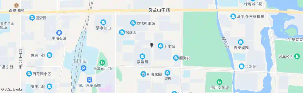 银川福州街周城巷口_公交站地图_银川公交_妙搜公交查询2025