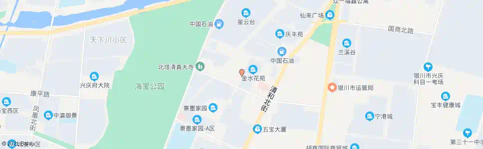 银川双福巷沙渠路口_公交站地图_银川公交_妙搜公交查询2025