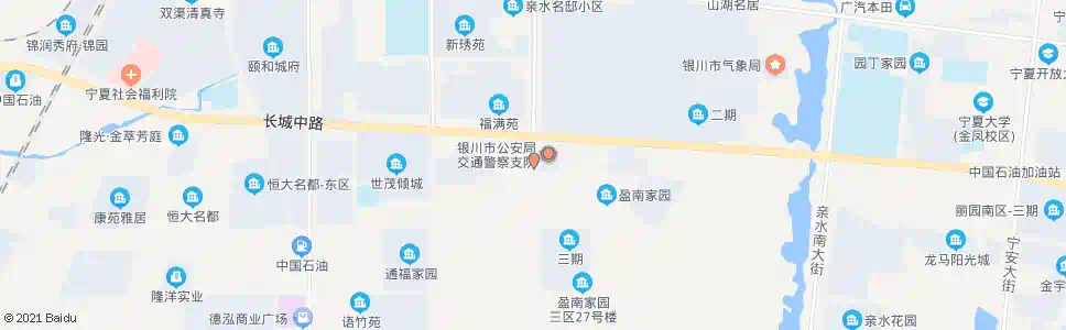 银川交警分局_公交站地图_银川公交_妙搜公交查询2025