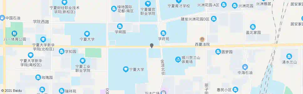 银川银川体育馆_公交站地图_银川公交_妙搜公交查询2025