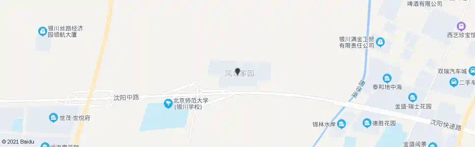 银川凤北家园_公交站地图_银川公交_妙搜公交查询2025