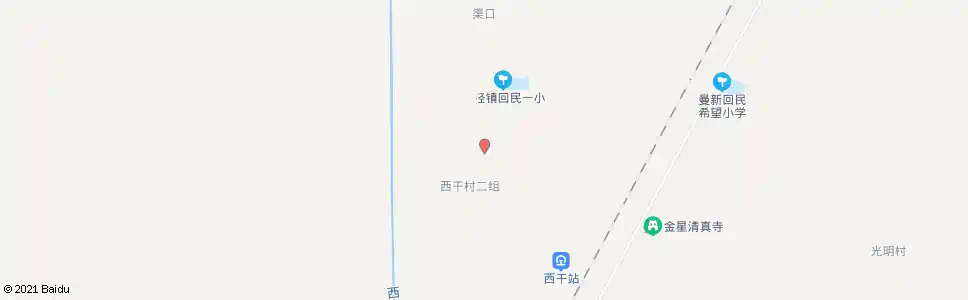 银川西干村村委会_公交站地图_银川公交_妙搜公交查询2025