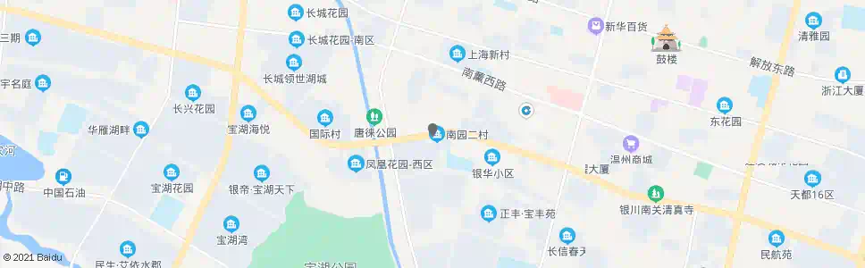 银川南园二村_公交站地图_银川公交_妙搜公交查询2025