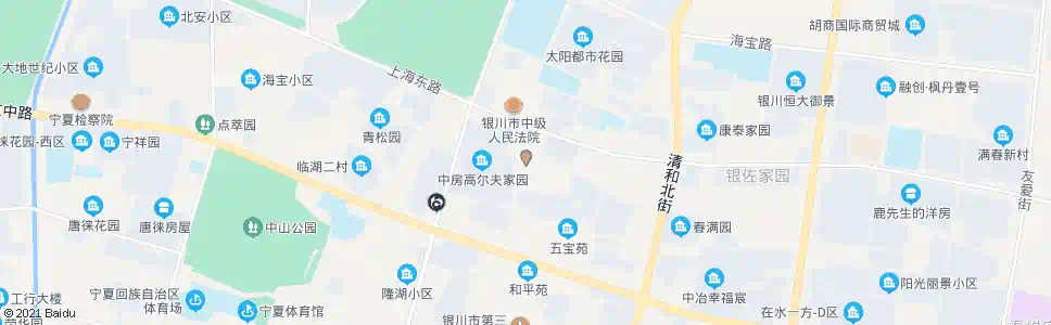 银川游乐小区_公交站地图_银川公交_妙搜公交查询2025