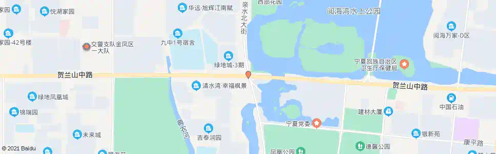 银川亲水北大街_公交站地图_银川公交_妙搜公交查询2025