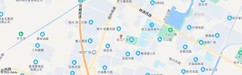 银川贺兰县回民小学_公交站地图_银川公交_妙搜公交查询2025