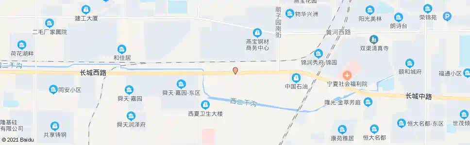 银川第三污水处理厂_公交站地图_银川公交_妙搜公交查询2025
