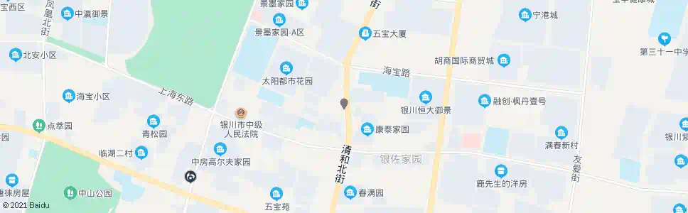银川凤城医院_公交站地图_银川公交_妙搜公交查询2025