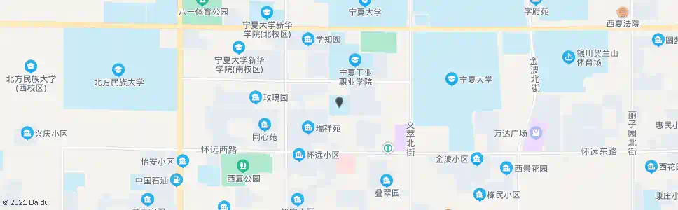 银川西夏区十六小_公交站地图_银川公交_妙搜公交查询2025