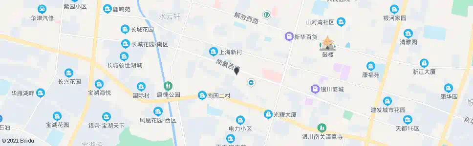 银川利民街站_公交站地图_银川公交_妙搜公交查询2025