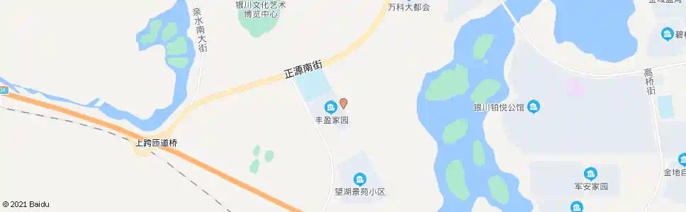银川丰盈家园_公交站地图_银川公交_妙搜公交查询2025
