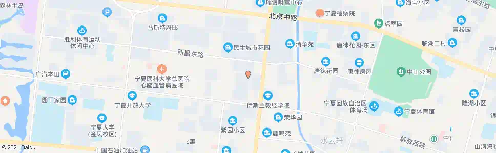 银川丽园东区_公交站地图_银川公交_妙搜公交查询2025